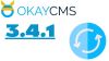 The new version 3.4.1 OkayCMS