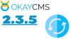 The new version of Okay CMS 2.3.5